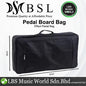 BSL Universal Pedal Effect Board Carry Gig Bag Lightweight for Effect Pedal Cables Adaptor
