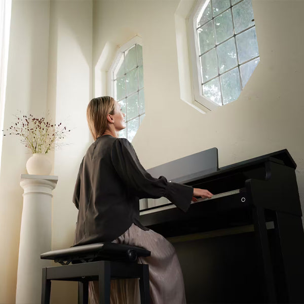 Casio AP-750 Celviano Digital Upright Piano with Bench - Black