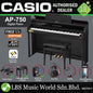 Casio AP-750 Celviano Digital Upright Piano with Bench - Black