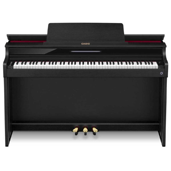 Casio AP-550 Celviano Digital Upright Piano with Bench - Black | White | Brown