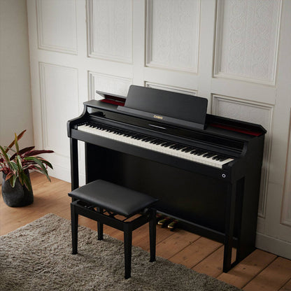 Casio AP-550 Celviano Digital Upright Piano with Bench - Black | White | Brown