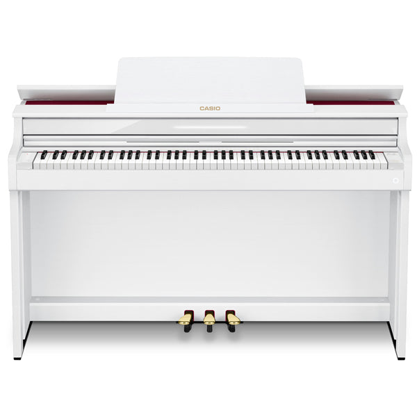 Casio AP-550 Celviano Digital Upright Piano with Bench - Black | White | Brown