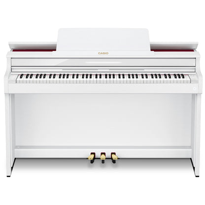 Casio AP-550 Celviano Digital Upright Piano with Bench - Black | White | Brown