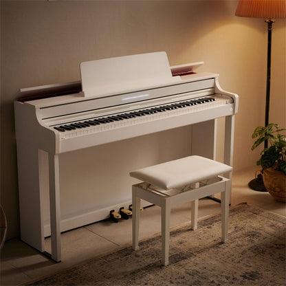 Casio AP-550 Celviano Digital Upright Piano with Bench - Black | White | Brown