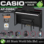 Casio AP-550 Celviano Digital Upright Piano with Bench - Black | White | Brown