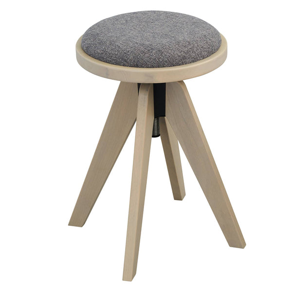 Casio CC-7 High Grade Natural Wood Light Stool with Seat Cushion For Piano (CC-7LT CC-7DK)