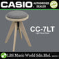 Casio CC-7 High Grade Natural Wood Light Stool with Seat Cushion For Piano (CC-7LT CC-7DK)