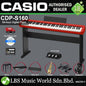 Casio CDP-S160 88 Keys Digital Piano with CS-46P Stand with SP-34 Pedal (CDPS160 CDP S160)