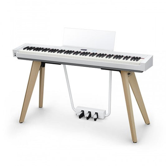 Casio PX-S7000 88 Key Digital Piano Keyboard Full Package with Bluetooth - White (PXS7000 PX S7000)
