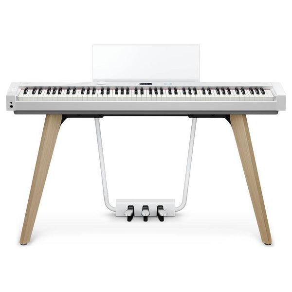 Casio PX-S7000 88 Key Digital Piano Keyboard Full Package with Bluetooth - White (PXS7000 PX S7000)