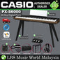 Casio PX-S6000 88 Key Digital Piano Keyboard Portable Package with Bluetooth (PXS6000 PX S6000)