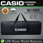 Casio SC-550 61 Keys Keyboard Bag Padded Soft Carry Case with Pocket (SC550 SC 550)