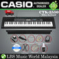 Casio CTK-2550 61 Key Portable Keyboard Electric Music Piano Package with Stand and Headphone (CTK2550 CTK 2550)