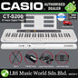 Casio CT-S200 61 Key Casiotone Electric Keyboard Basic Package Music Piano White (CTS200 CT S200 CTS 200)