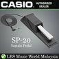 Casio SP-20 Sustain Pedal Upgraded Piano Style Damper for Digital Piano and Keyboard (SP20 SP 20)