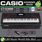 CASIO CT-X3000 61 Key Portable Keyboard Basic Bundle (CTX3000 CTX 3000)
