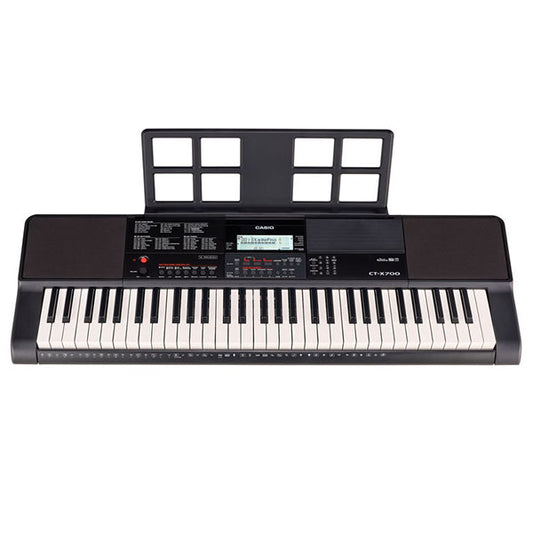 Casio CT-X700 61 Key Portable Keyboard Electric Piano Full Package with Headphone (CTX700 CTX 700)