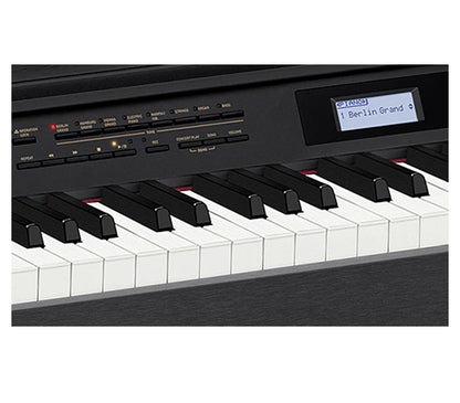 Casio AP-710 Celviano Digital Upright Piano with Bench - Black (AP710 AP 710)