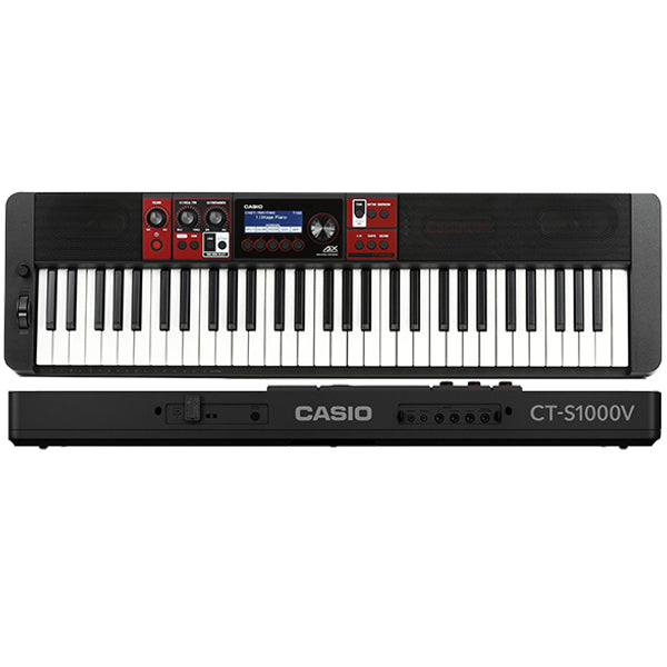 Casio CT-S1000V 61 Keys Casiotone Portable Keyboard Electronic Piano with WU-BT10 (CTS1000V CTS1000 V)
