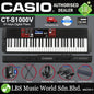 Casio CT-S1000V 61 Keys Casiotone Portable Keyboard Electronic Piano with WU-BT10 (CTS1000V CTS1000 V)