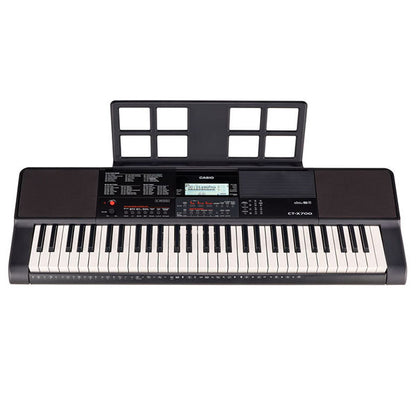 Casio CT-X700 61 Key Portable Keyboard Electric Piano Full Package With Sustain Pedal (CTX700 CTX 700)