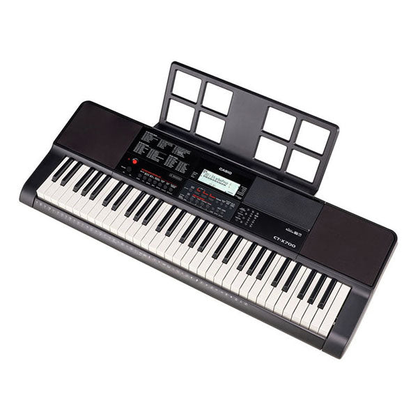 Casio CT-X700 61 Key Portable Keyboard Electric Piano Full Package With Sustain Pedal (CTX700 CTX 700)