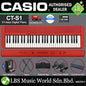 Casio CT-S1 61 Key Portable Keyboard Electronic Music Piano - Package A (CTS1 CT S1)