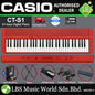 Casio CT-S1 61 Key Portable Digital Keyboard Electronic Music Piano - Package B (CTS1 CT S1)