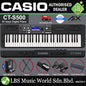 Casio CT-S500 61 Keys Casiotone Portable Keyboard Electronic Piano with WU-BT10 (CTS500 CT S500)