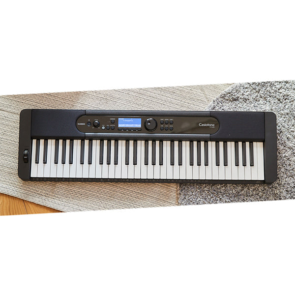Casio CT-S400 61 Key Ultra Portable Arranger Keyboard Midi and Bluetooth Capability  - Black (CTS400 CTS 400 CT S400)