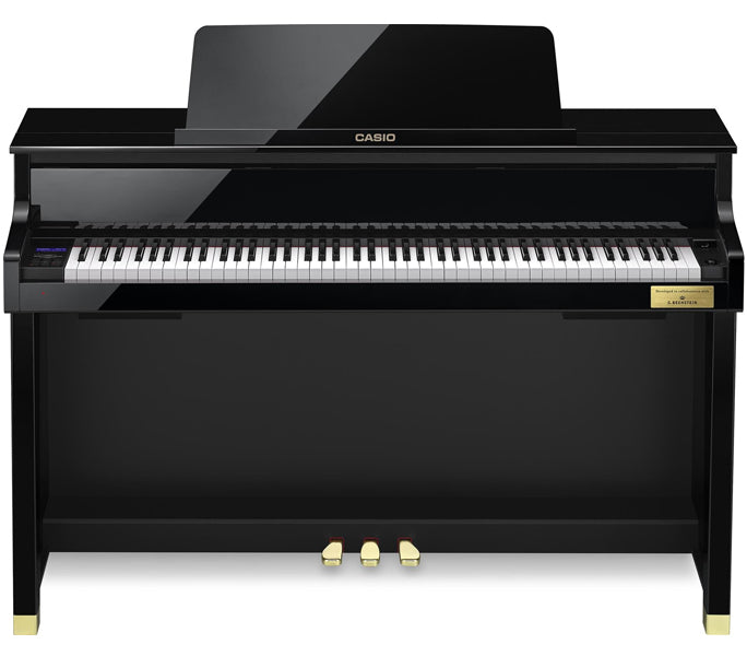 Casio GP-510BP Celviano 88 Keys Digital Hybid Piano With Natural Grand Hammer Action Keyboard - Ebony Black (GP510BP GP 510BP)
