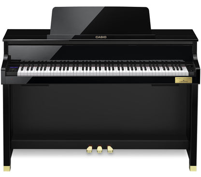 Casio GP-510BP Celviano 88 Keys Digital Hybid Piano With Natural Grand Hammer Action Keyboard - Ebony Black (GP510BP GP 510BP)