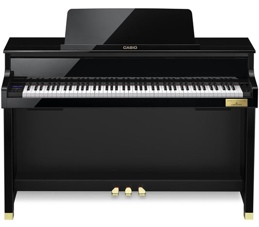 Casio GP-510BP Celviano 88 Keys Digital Hybid Piano With Natural Grand Hammer Action Keyboard - Ebony Black (GP510BP GP 510BP)
