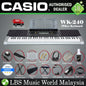 Casio WK-240 76 Key Portable Keyboard Music Electronic Piano Complete Package (WK240 WK 240)