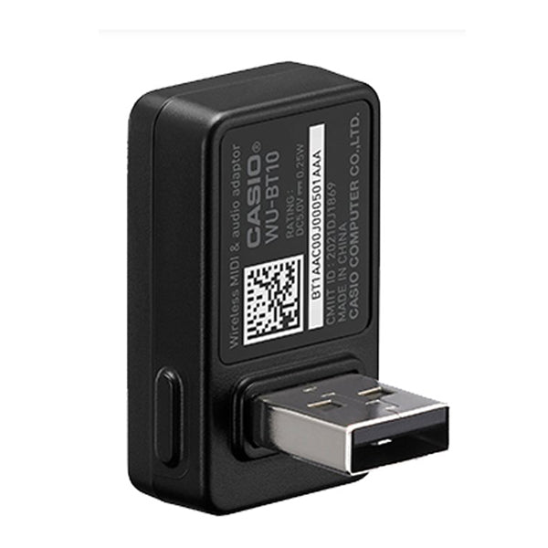 Casio WU-BT10 Wireless Bluetooth MIDI and Audio Adapter for CT-S400 CT-S1 and LK-S450 (WUBT10 WU BT10)