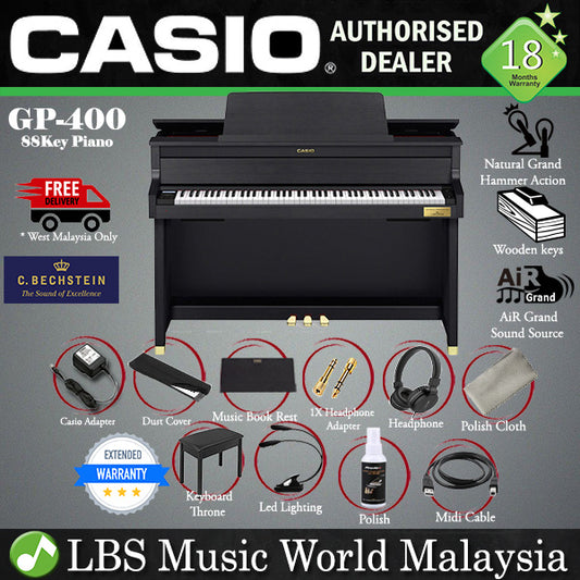 Casio GP-400 88 Key CELVIANO Grand Hybrid Digital Piano (GP400 GP 400)