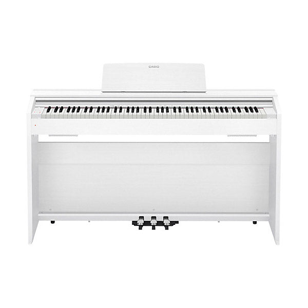 Casio PX-870 88 Keys Digital Piano White with Bench and Headphone (PX 870 / PX870)