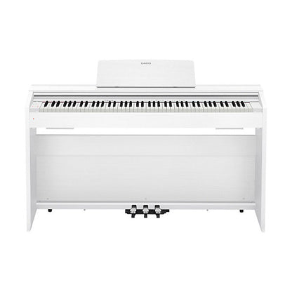 Casio PX-870 88 Keys Digital Piano White with Bench and Headphone (PX 870 / PX870)