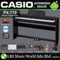 Casio PX-770 88 Key Digital Piano with Bench and Headphone -Black (PX770 / PX 770)