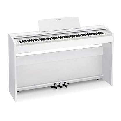 Casio PX-870 88 Keys Digital Piano White with Bench and Headphone (PX 870 / PX870)