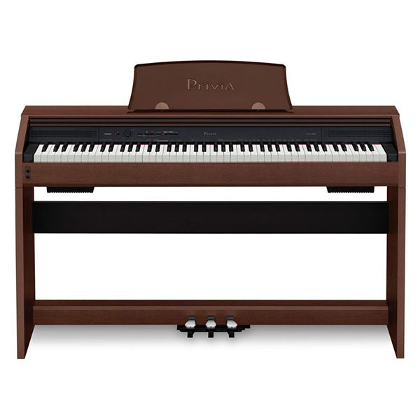 Casio PX-770 88 Key Digital Piano with Bench and Headphone -Brown (PX770 / PX 770)