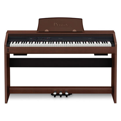 Casio PX-770 88 Key Digital Piano with Bench and Headphone -Brown (PX770 / PX 770)