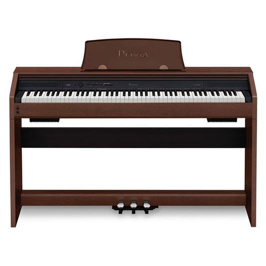 Casio PX-770 88 Key Digital Piano with Bench and Headphone -Brown (PX770 / PX 770)