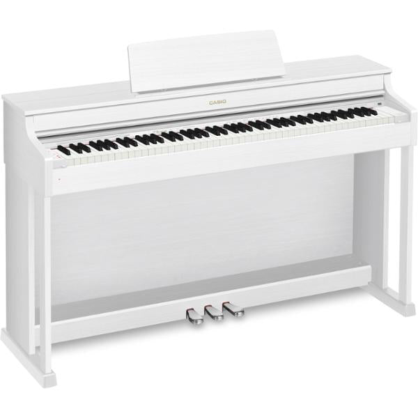 Casio AP-470 88 Key Celviano Digital Piano With Bench and Headphone -White (AP470 AP 470)