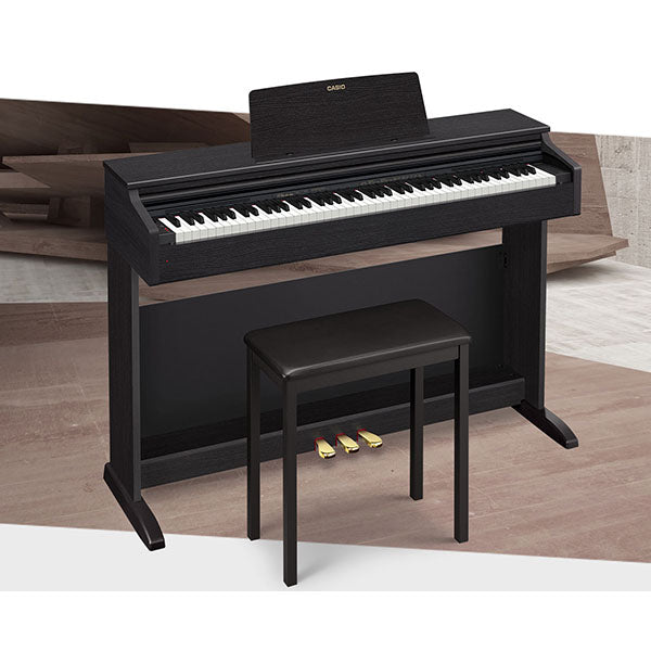 Casio AP-270 88 Key Celviano Digital Piano With Bench and Headphone -Black (AP270 AP 270)