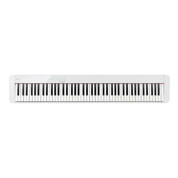 Casio PX-S1100 88 Key Digital Piano Keyboard Portable Package With Bluetooth - White (PX S1100 PXS1100)