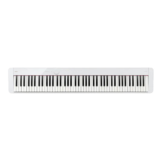 Casio PX-S1100 88 Key Digital Piano Keyboard Portable Package With Bluetooth - White (PX S1100 PXS1100)