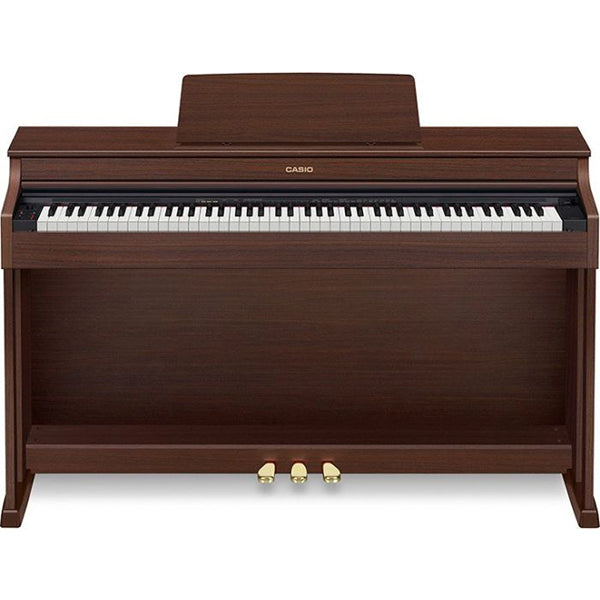 Casio AP-470 88 Key Celviano Digital Piano With Bench and Headphone -Brown (AP470 AP 470)