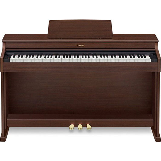 Casio AP-470 88 Key Celviano Digital Piano With Bench and Headphone -Brown (AP470 AP 470)