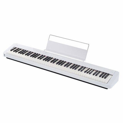 Casio PX-S1100 88 Key Digital Piano Keyboard Portable Package With Bluetooth - White (PX S1100 PXS1100)